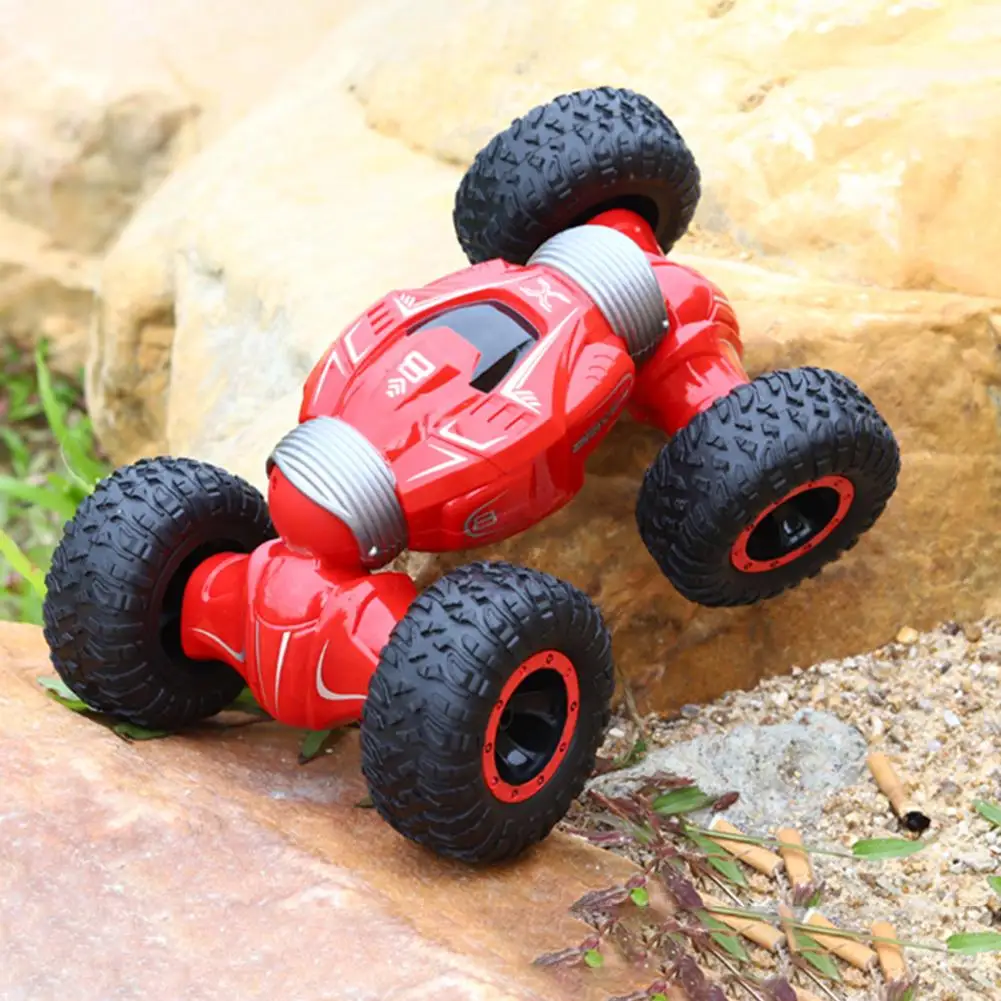 

Remote Control Stunt Car Toy Double-sided Four-wheel Flip Climbing Car Model Children's Educatuional Drift Rc Car Toy