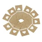 Винтажный моющийся термостойкий кружевной держатель для подставки под столовую посуду