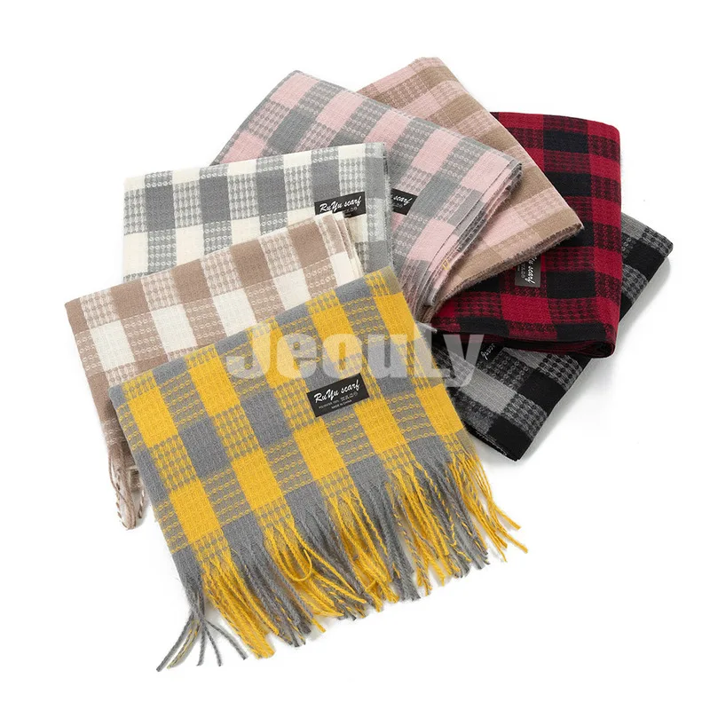 Восток ворота новой моды женский градиентный имитация кашемира шарф сетка