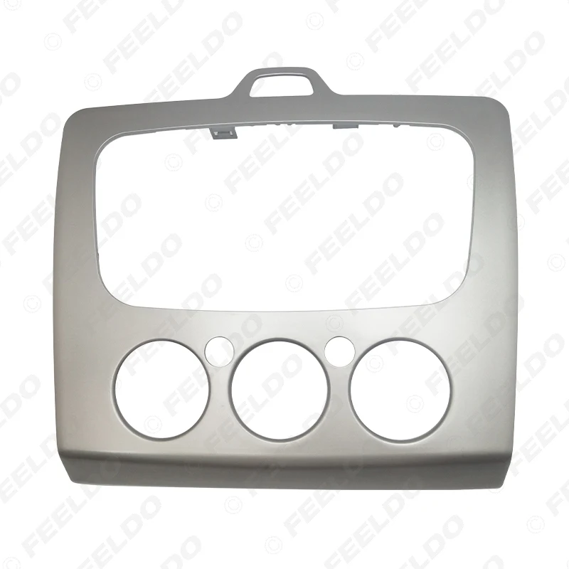 FEELDO автомагнитола стерео DVD рамка фасция приборная панель для Ford Focus MK2(05 ~ 07) в MK2.5(09
