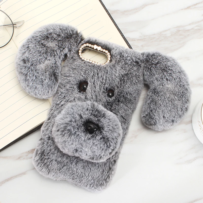 Модный красивый длинный Чехол с рисунком собаки на удачу защитный чехол для