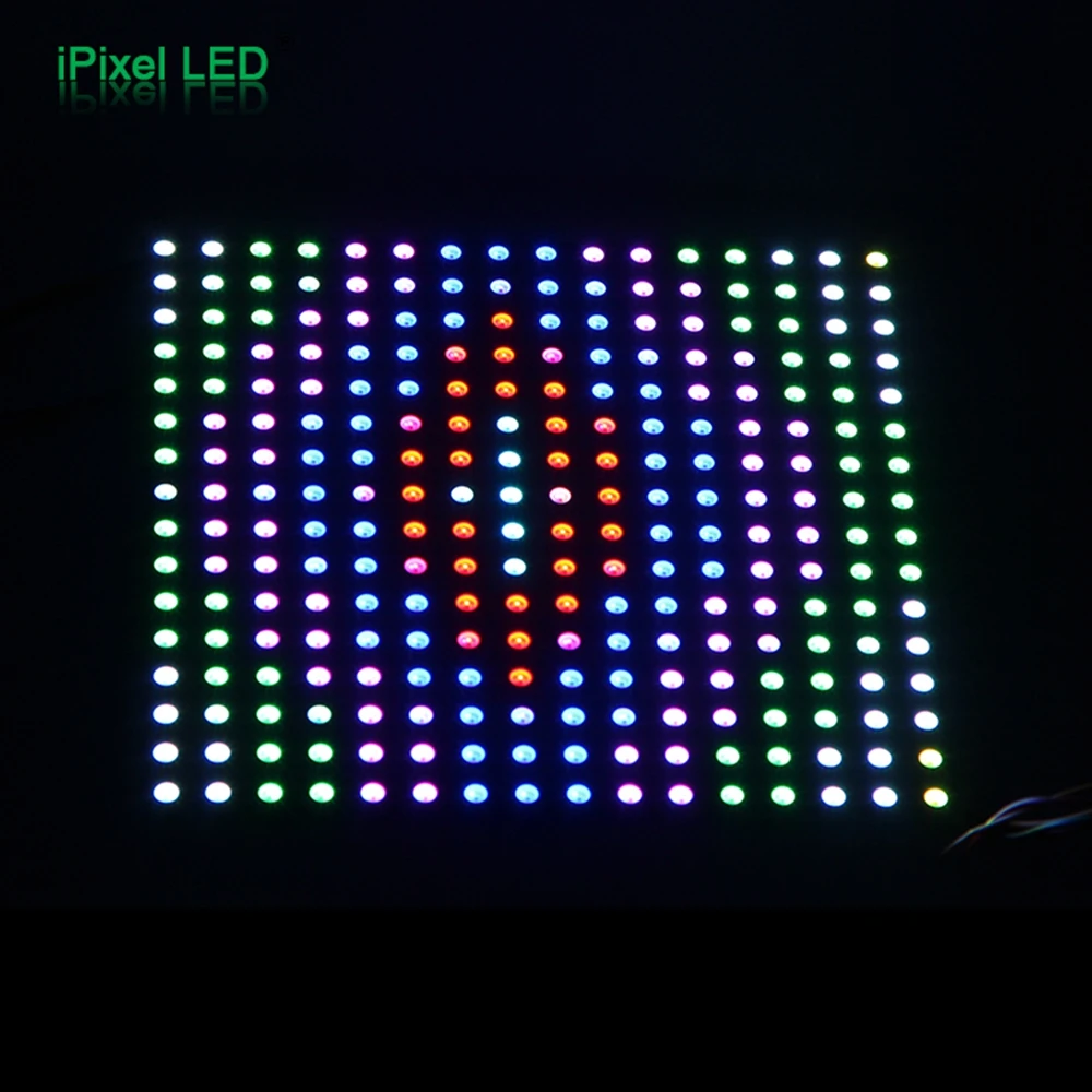 Программируемая светодиодная матрица SK6812 SMD5050 16x16 см RGB | Лампы и освещение