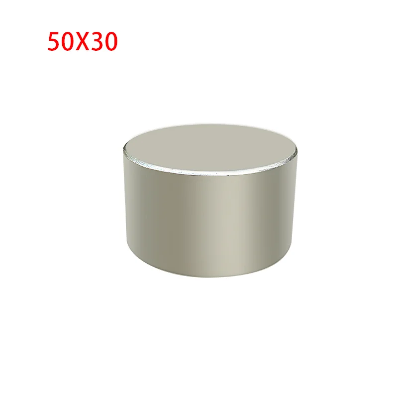

1PC N52 Neodymium Magnet 50*30MM Super Strong Powerful Round Block Rare Earth Magnets 40*20MM Magnetic Imanes
