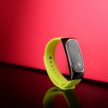 Ollivan силиконовый ремешок из углеродного волокна для Xiaomi mi Band 2, смарт-браслет, аксессуары для mi Band 2, браслет mi band 2, ремешок на запястье - Цвет: green