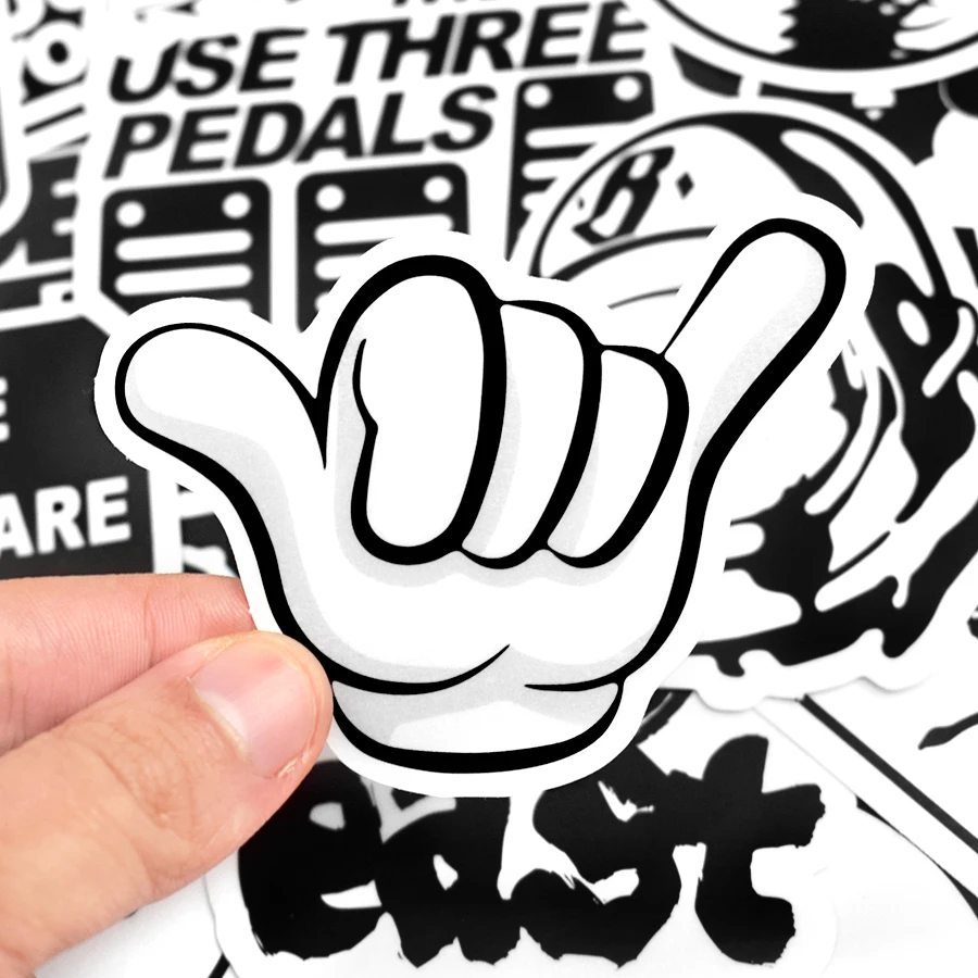 Наклейки для ноутбука скейтборда автомобиля гитары чемодана велосипеда 100 шт. -