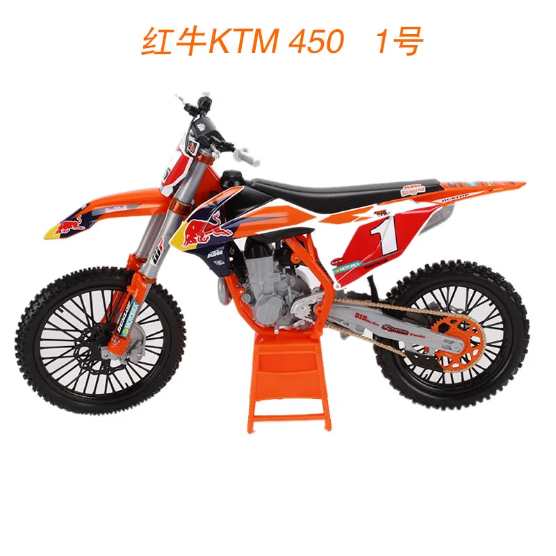 Авторизованная модель Maisto 1:6 KTM Red Bull NO1 из сплава мотоцикла Игрушечная автомобиля