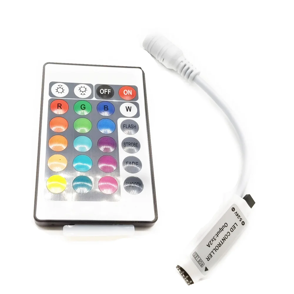 Пульт управления светодиодсветодиодный лентами 44 клавиши 24 клависветодиодный DC