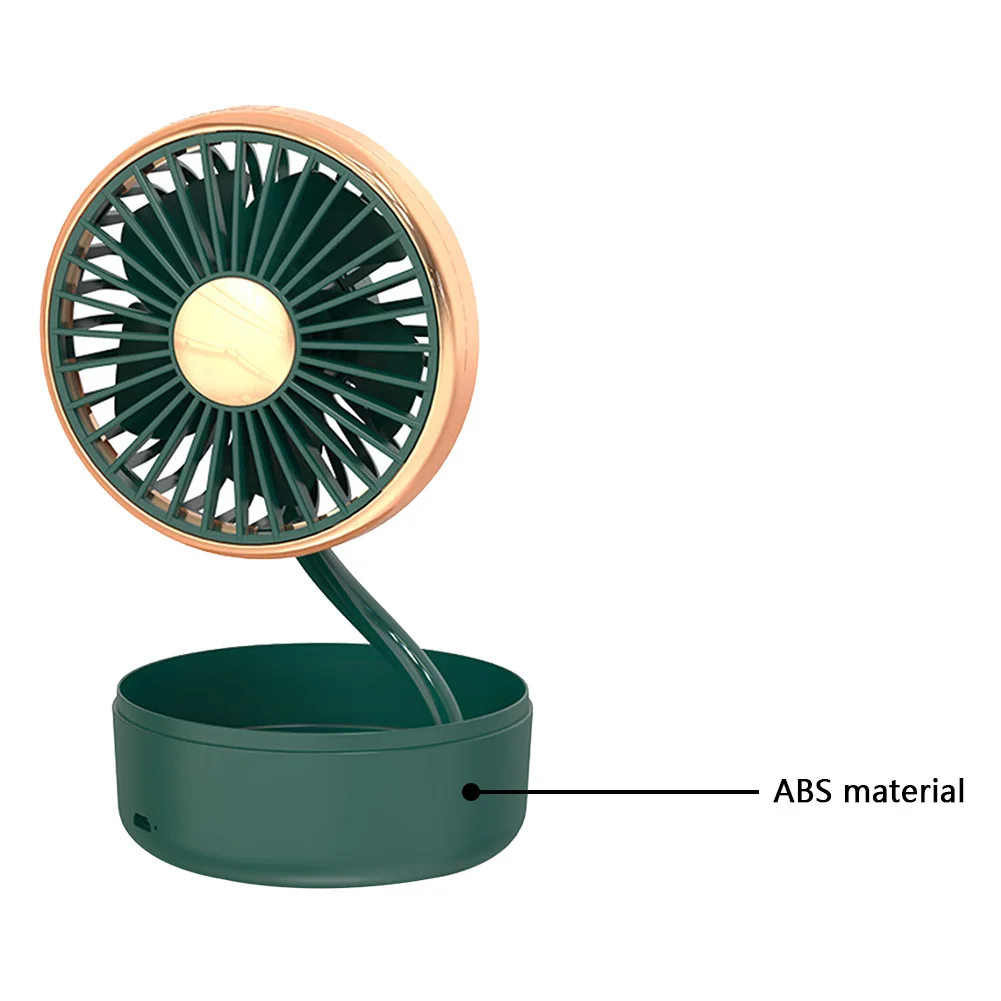 

USB Rechargeable Car Fan 3 Speeds Adjustable 5 Blades Desk Table Fan Summer Outdoor Travel Portable Electric Fan Radiator