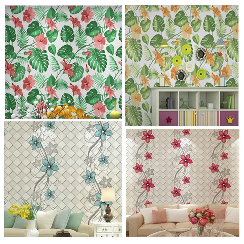 

Новинка 2020, водонепроницаемые самоклеящиеся обои из ПВХ, 3d геометрический цветок, наклейка на стену для спальни, обои для ванной комнаты