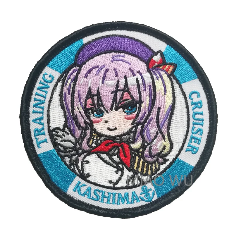 Коллекция канья из аниме Kantai нашивка с вышивкой коллекционный косплей