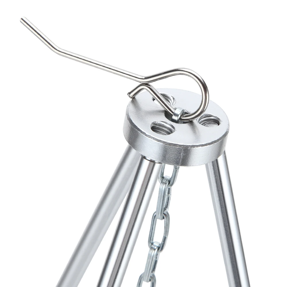 Уличный подвесной Штатив для горшка походная посуда из твердого алюминиевого