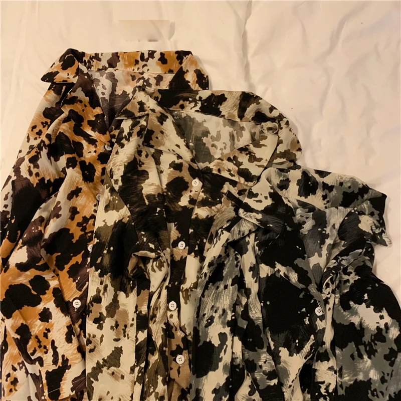 

Pajama Sets Women Long Sleeve and Pants Spring Autumn Sleepwear Daily Casual Print Fashion Home Lounge Wear Ulzzang Trendy Suits