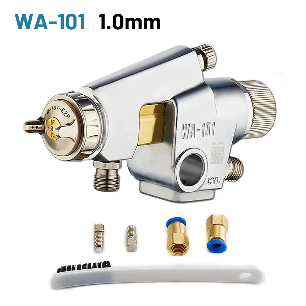 

WA-101 Spray Gun Pneumatic Automatic Paint Sprayer 0.8/1.0/1.3/1.5/1.8mm Nozzle For Water Spray Pipeline Spray Paint Sprayer