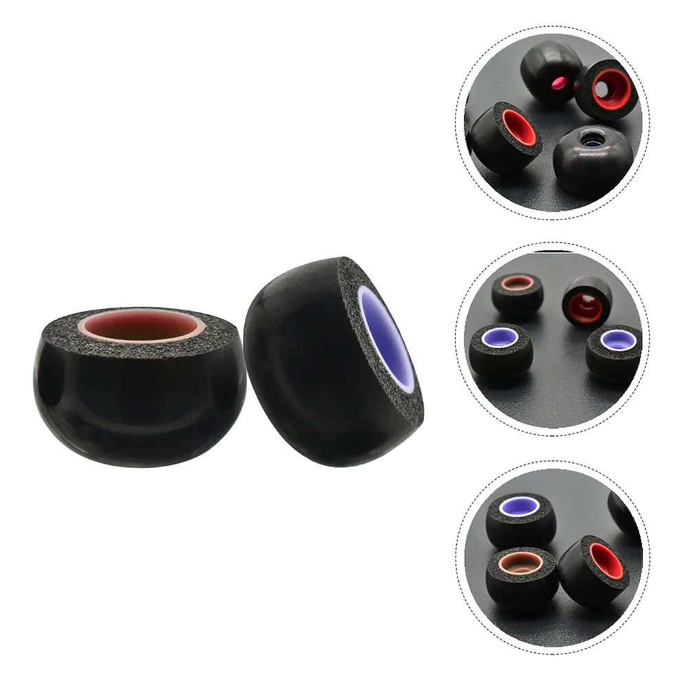 

6Pcs Sponge Simple Ear Tips Earphone Pad Covers Compatible for TWS Earphone