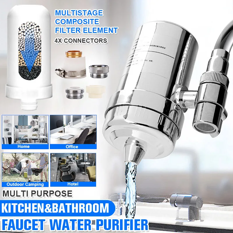 

Remove Water Contaminants Water Ionizer Household 360 degree Rotary Faucet Water Purifier Purification For Kitchen Water