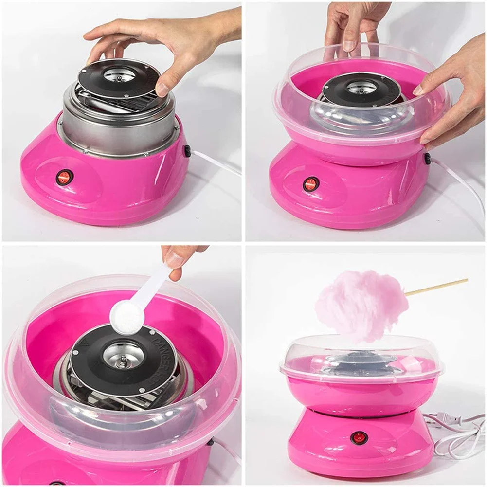 

Portable Electric Diy Sweet Cato Maker Candy Sponsored Sugar Machine Children Girl Poison Marshmallow Machine