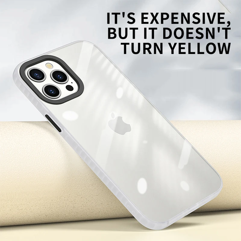 

Luxury Shockproof Carmera Lens Protection Transparent Mobile Phone Case For iPhone 12 Pro Max 11 XS XR 7 8 Plus Cover Fundas Bag