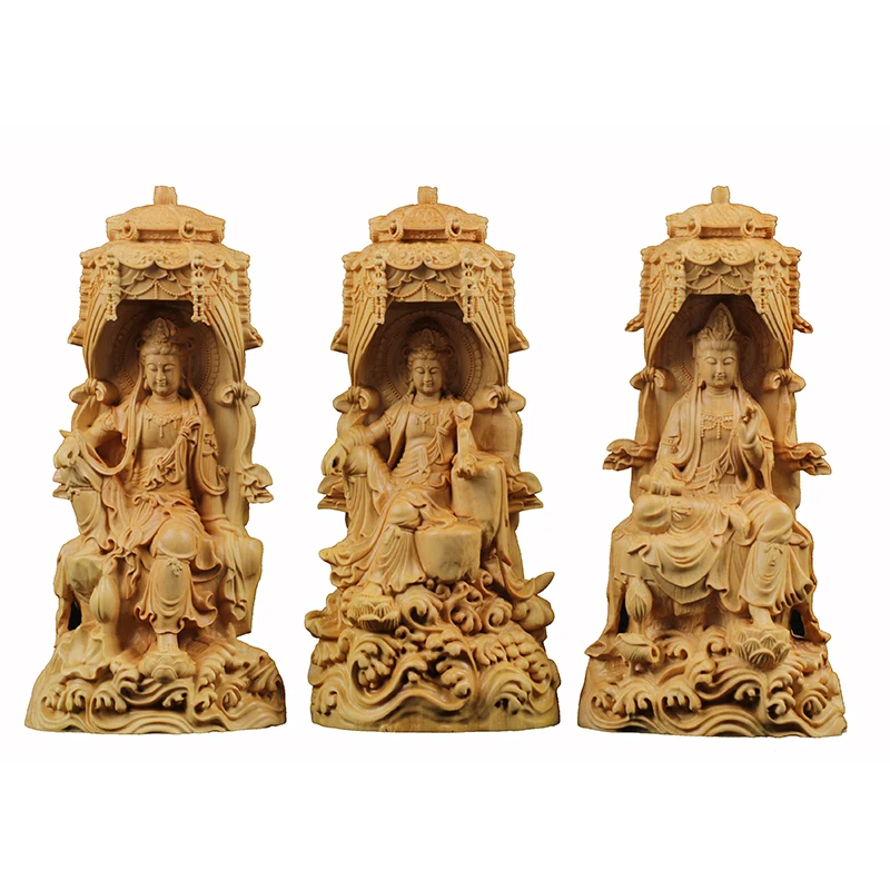 Семейная статуя будды ручной работы|Статуи и скульптуры| |