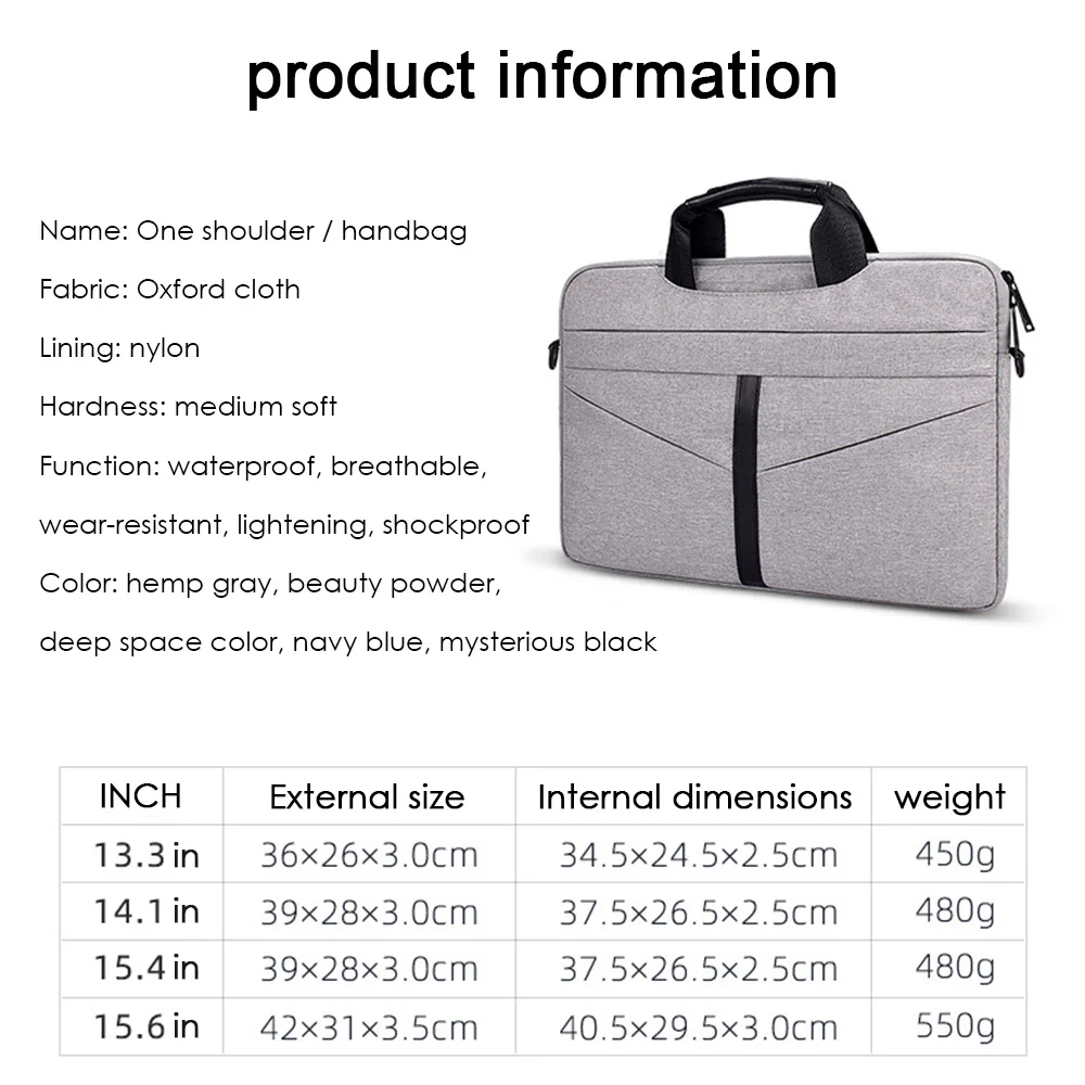 Сумка для ноутбука 15 6 Для Macbook air 13 чехол универсальный 14 дюймов Модный