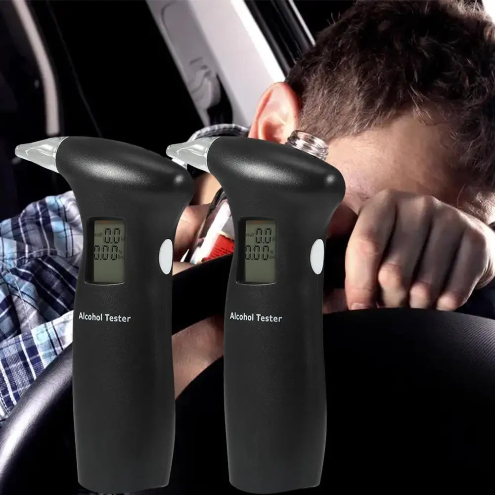 

PFT-65S Portable Hand-held Breathing Alcohol Tester Tester Driving Drunk Driving Drunk Test Blowing K1D9