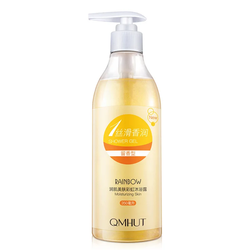 

QMHUT cottage moisturizing skin rainbow bath dew smooth fragrance for men and women authentic factory direct sales 350ml