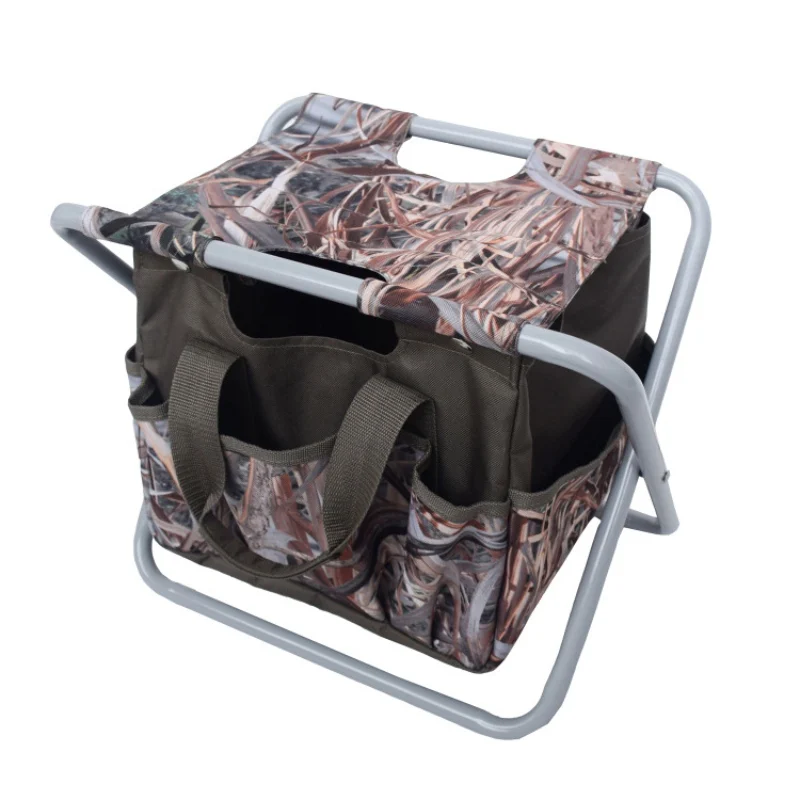 Hot Deals Outdoor 2 In 1 Folding Fishing Chair Bag Convenient Backpack Stool For Hunting Climbing Equipment | Спорт и развлечения