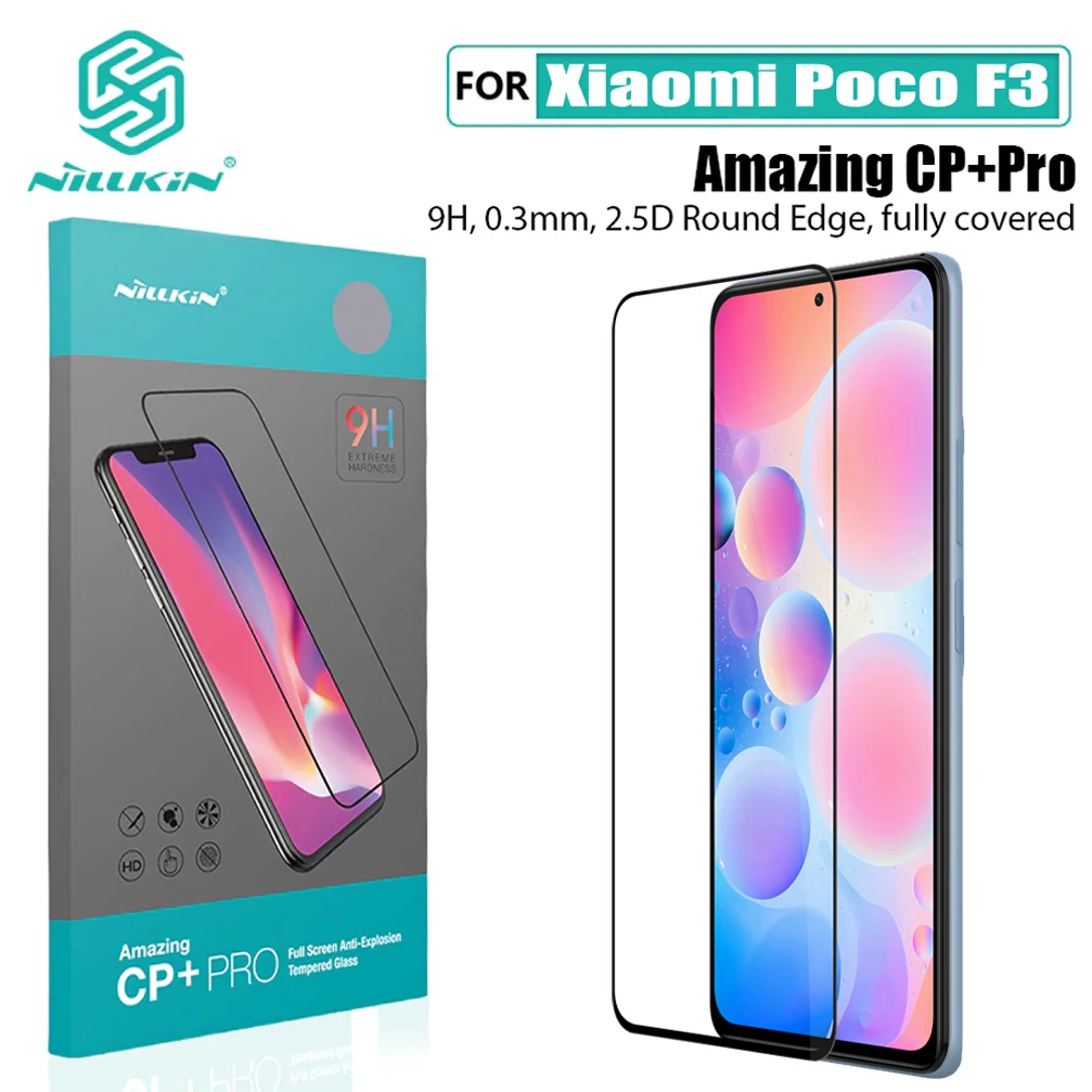 For Xiaomi Poco F3 Закаленное стекло Nillkin CP + Pro H /H для Redmi K40 | Мобильные телефоны и