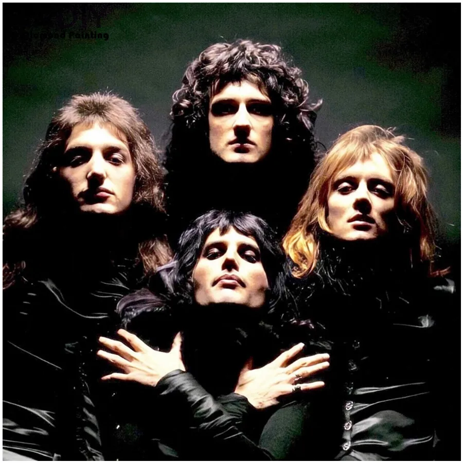 

Square/Round FREDDIE MERCURY 5d Diamond Painting Cross New Year Diamond Embroidery Plastic Crafts Full Diamond Painting