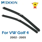 Щетки стеклоочистителя MIDOON LHD RHD для VW Golf 4 Bora 2002-2005, лобовое стекло, переднее стекло, переднее стекло, 21 + 19 дюймов