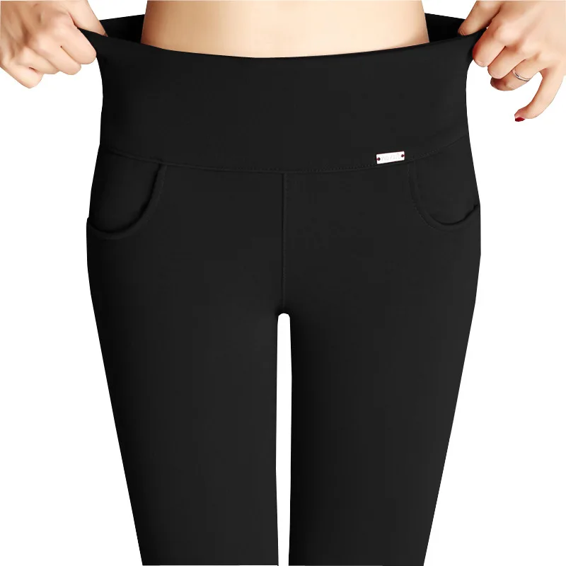 

Office Lady Black Suit Pants New Casual Pants For Women Trousers Woman High Quality Office Lady Pants Slim fit simple All-match