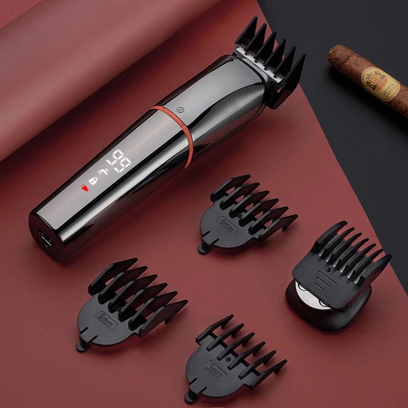 

Электрическая машинка для стрижки волос, Перезаряжаемые машинка для стрижки волос электробритва бритвы для Для мужчин бритва для бороды, автомат для резки зарядки Дисплей