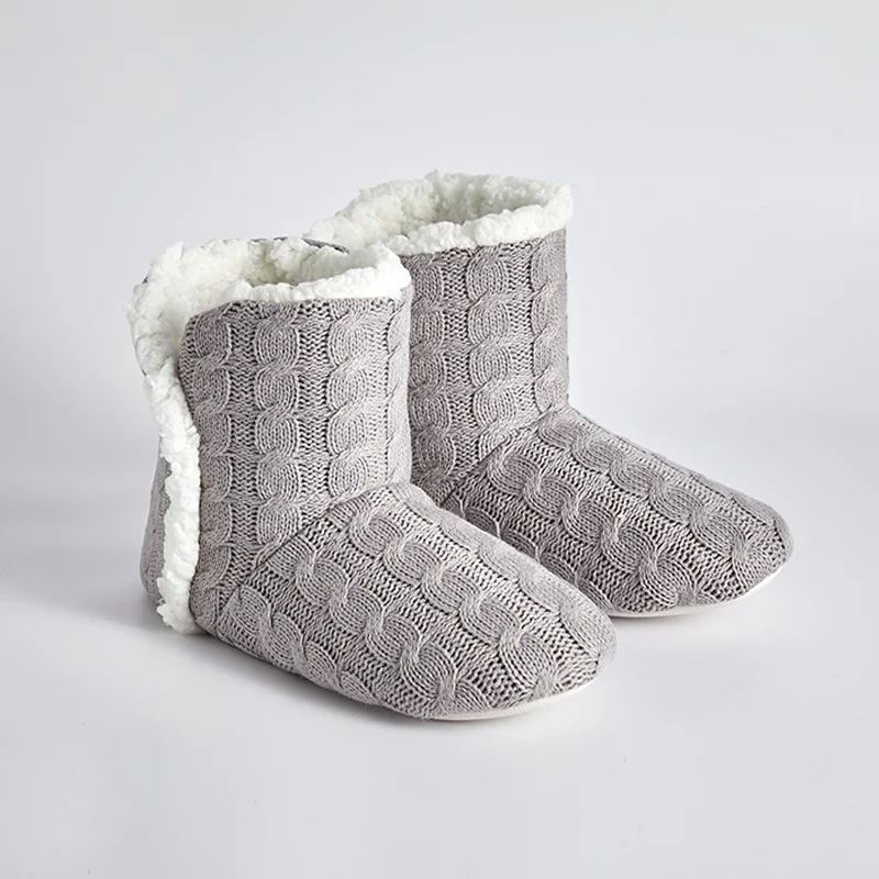 

Mntrerm 2020 Thick Plush Warm Indoor slippers Women's Cotton-padded Shoes Non-slip Soft Bottom Home Shoes Women slippers