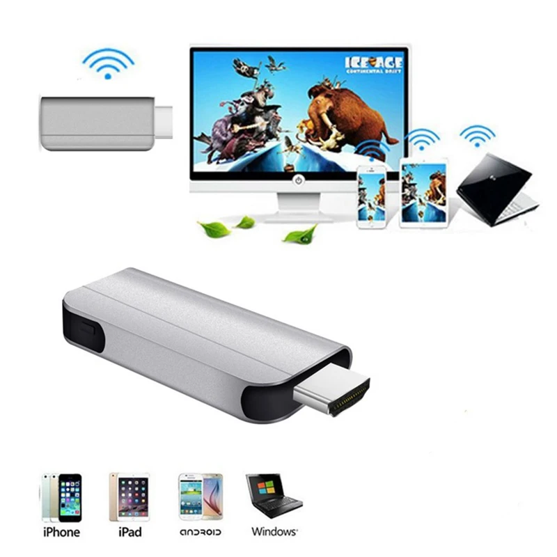 

1080P MiraScreen K2 Miracast Wireless DLNA AirPlay HDMI TV Stick Wifi Display Dongle Receiver for IOS Android PC Home Office