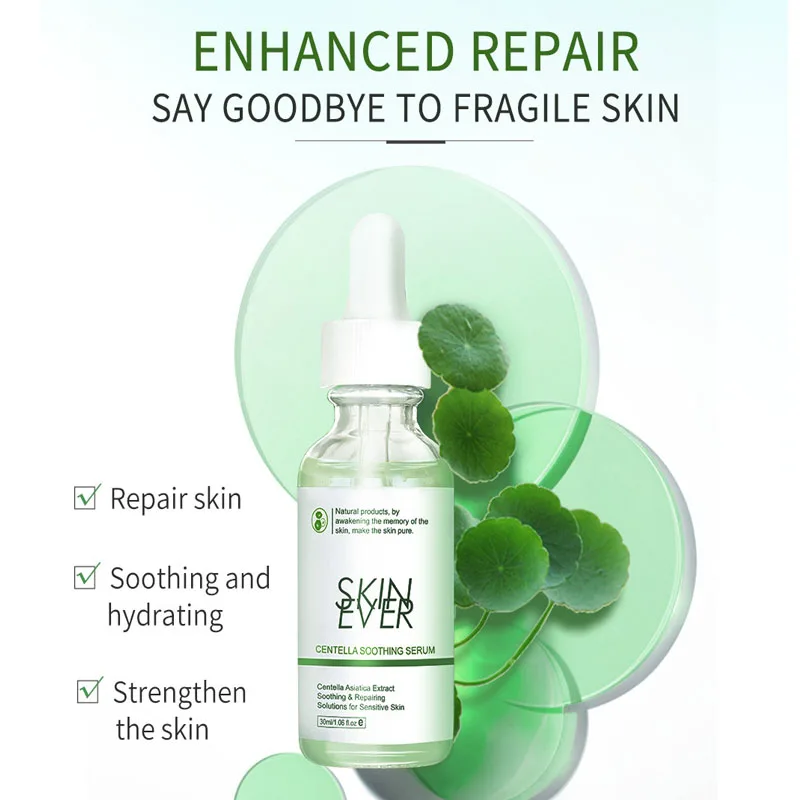 

Face Repair Serum Centella Repair Damaged Dehydrated Skin Moisturizing Brighten Anti Inflammatory Anti Aging Face Care Essence