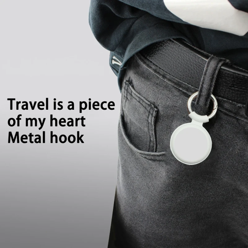 

X37D Simplicity Protective Cover Shell Long Time Use Tracker Case for AirTags Tracker
