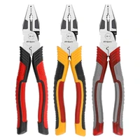 hi spec multifunctional universal diagonal pliers stripper crimper cutter heavy duty wire pliers diagonal pliers hand tools