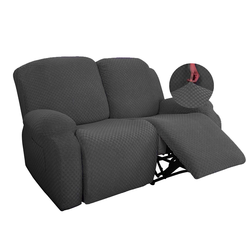 

Универсальный чехол для кресла с откидывающейся спинкой, утолщенный жаккардовый эластичный чехол для двухместного дивана с карманом, Элас...