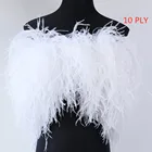 10-слойное пушистое белое цветочное оформление для вечерние ринки, свадебного платья, шаль, ткань, шитье, рукоделие, шлейф, аксессуары 1,3 метра