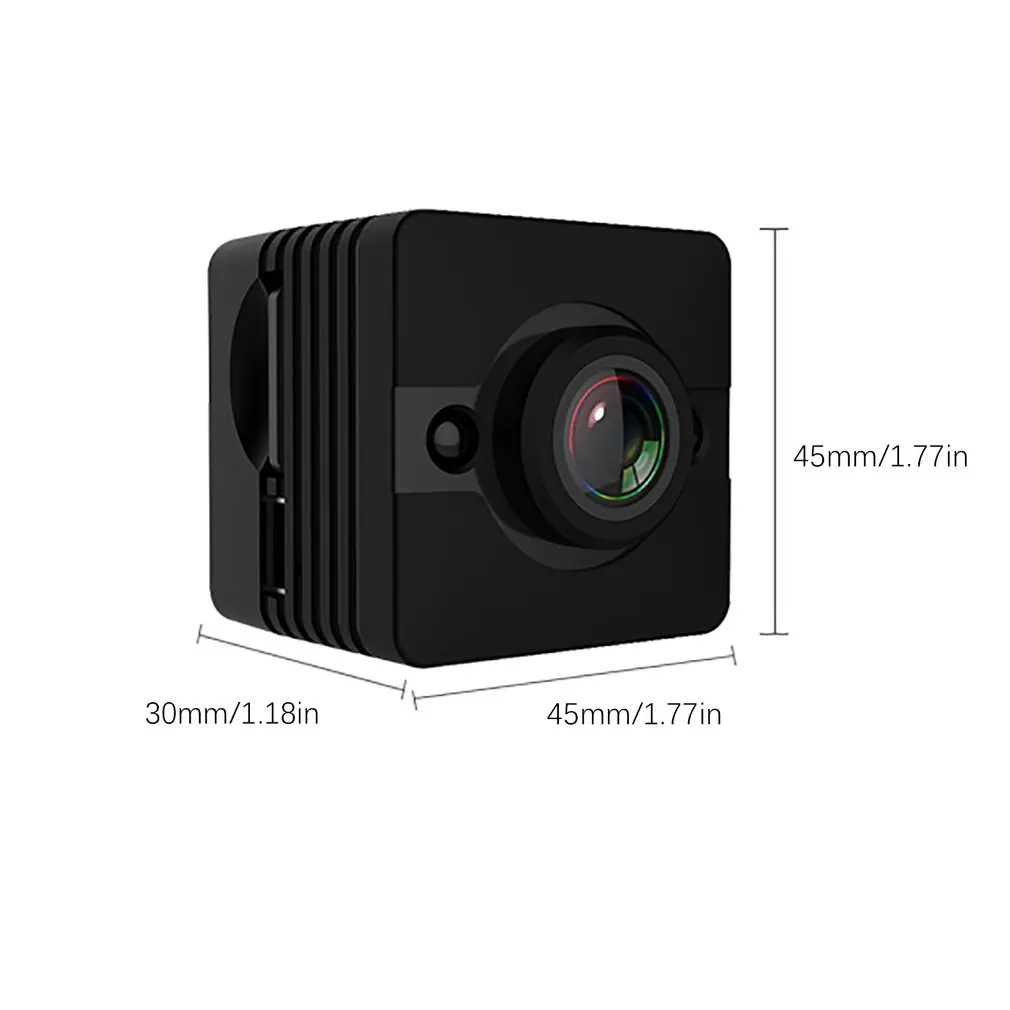 

Mini Wi-Fi Remote Camera, Ultra High Definition, 155 Degree Wide Angle Lens, Portable Camera with Waterproof Housing