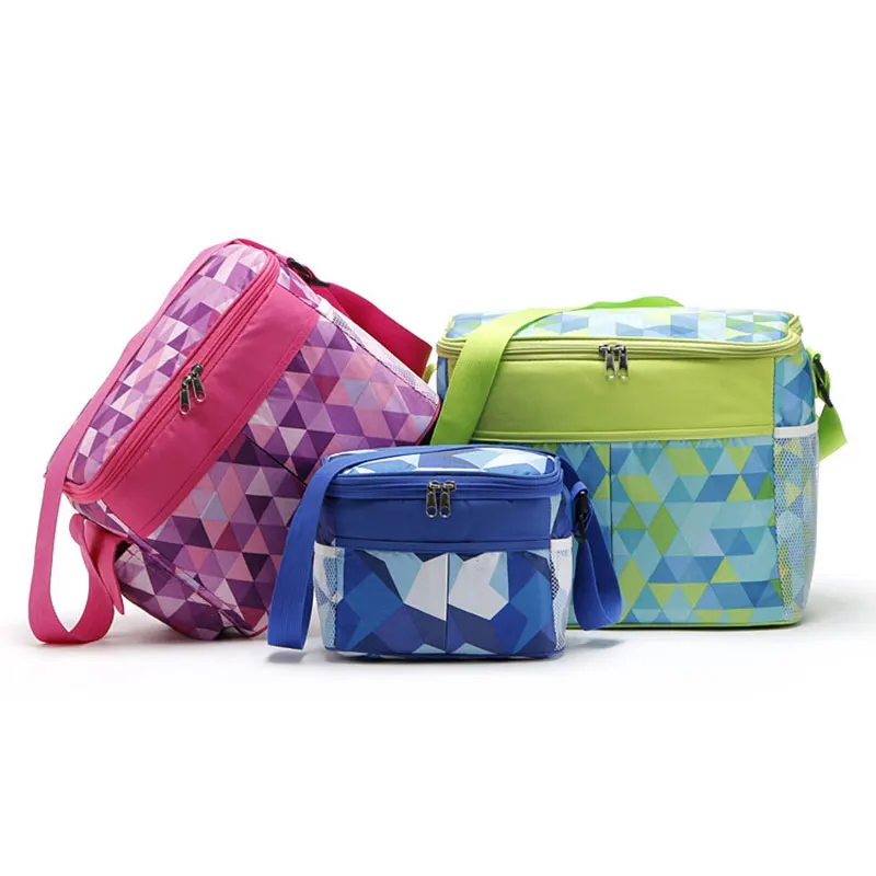 21L Oxford Thermal PEVA Pearl Cotton Lunch Bags for Kids Food Picnic Cooler Insulated Storage Fresh keeping | Багаж и сумки