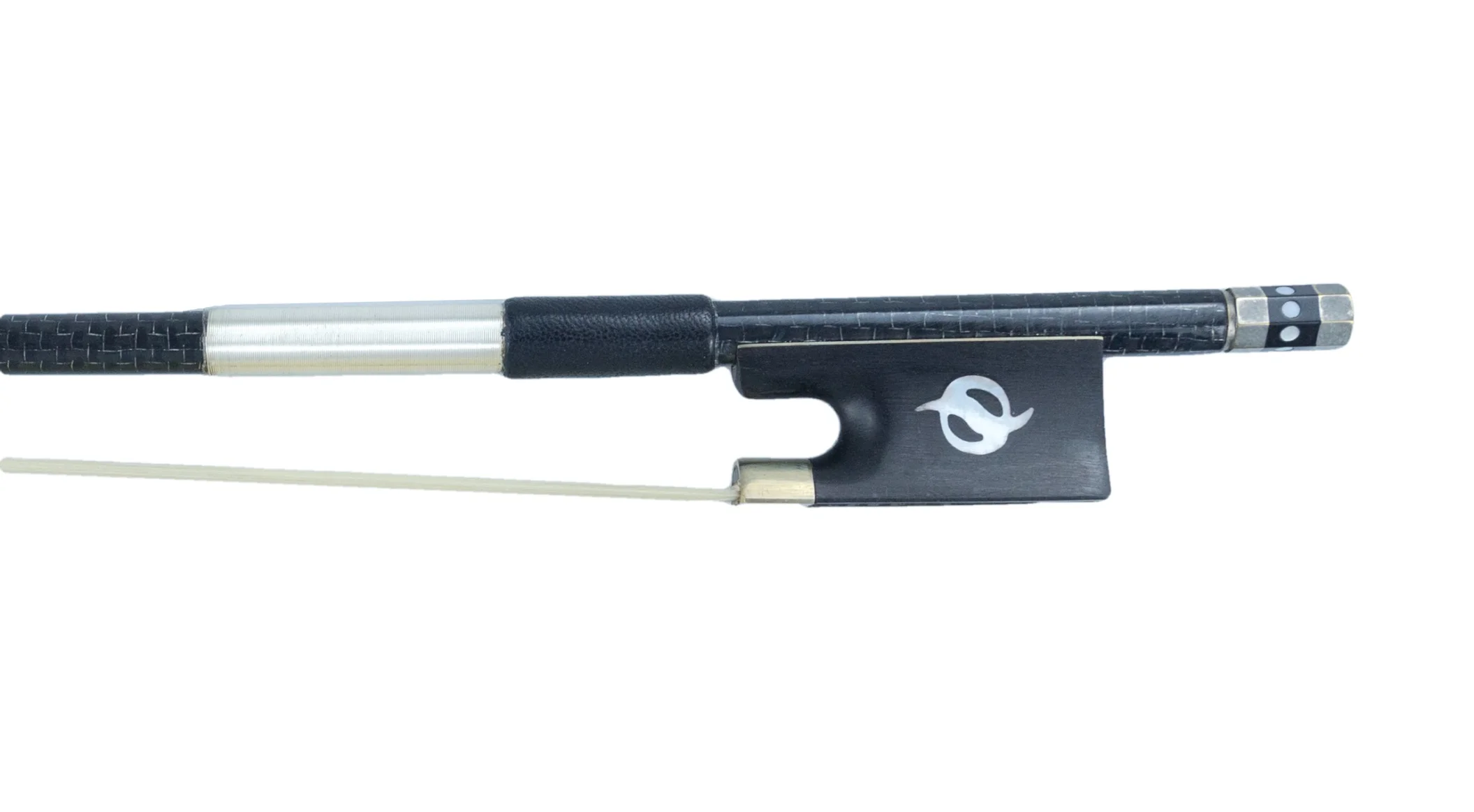 NAOMI Master 4/4 скрипка/Скрипка Лук Серебряный Шелковый плетеный углеродное волокно