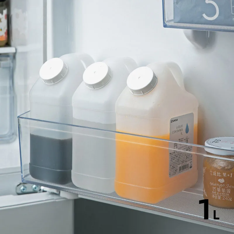 

Бытовой Контейнер для хранения сока, напитков, контейнер для хранения продуктов, пластиковый контейнер для хранения масла и уксуса, жидкост...