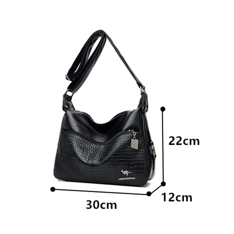 

PU Leather Crossbody Bags for Women High Quality Shoulder Bags High Capacity Handbags for Travel Designer Bags Bolsa Feminina
