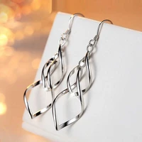 trendy dangle hot hook popular jewelry long womens drop beautiful earrings gift