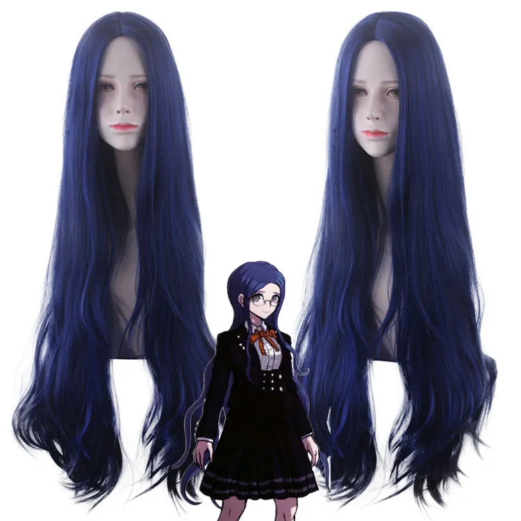 

100CM Danganronpa V3: Killing Harmony Shirogane Tsumugi Long Wig Cosplay Costume Dangan Ronpa Heat Resistant Hair Wigs