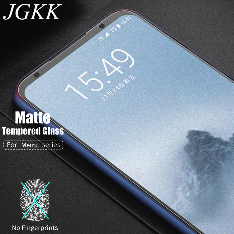 Закаленное стекло для Meizu X8 17 Pro матовое Защитное экрана 16TH Plus 16 16S 16T 16X Note 9 16XS