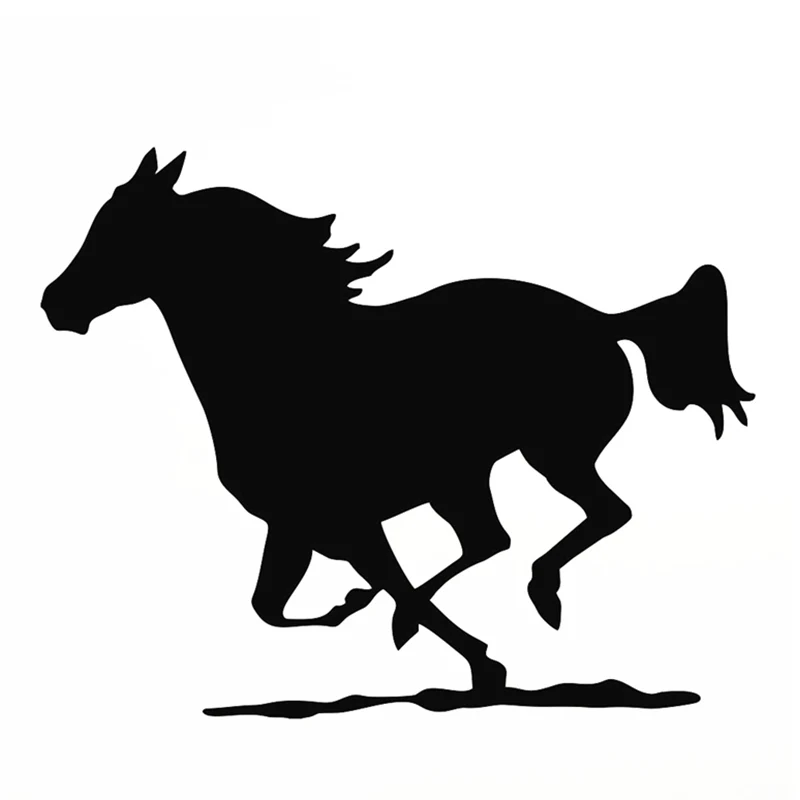 

SZWL Running Horse Pattern Funny Car Sticker Auto Accessories Waterproof Vinyl Decals Personality Decoration Sticker,15cm*18cm