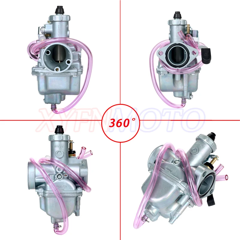 Комплект карбюратора VM22 26 мм подходит для всасывающей трубы Mikuni 110cc 125cc 140cc