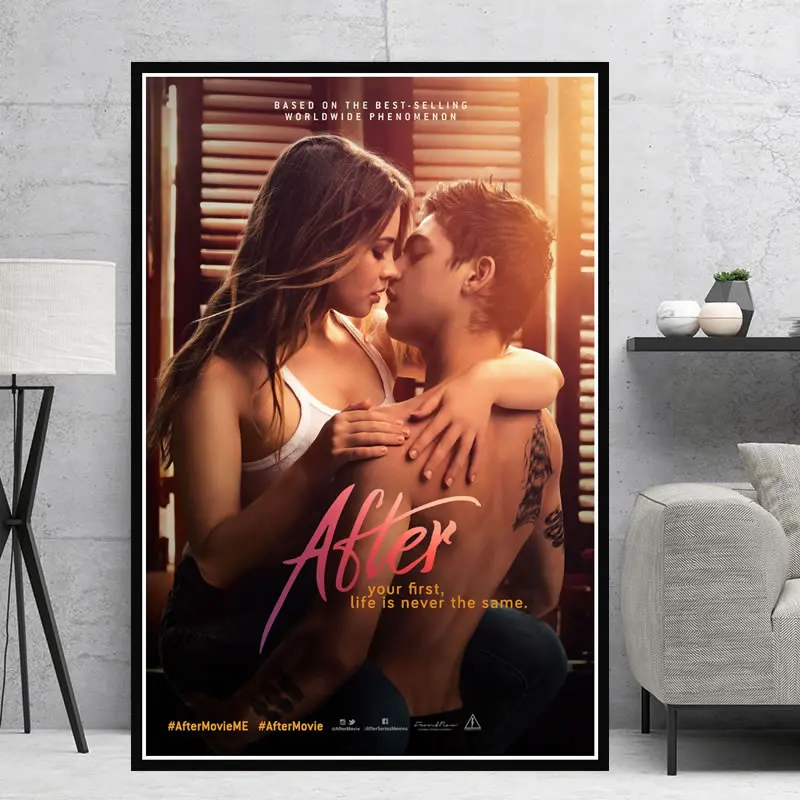 Постер Фильма Дженни Гейдж Анна Тодд фильм Любовь картина маслом постер и принты