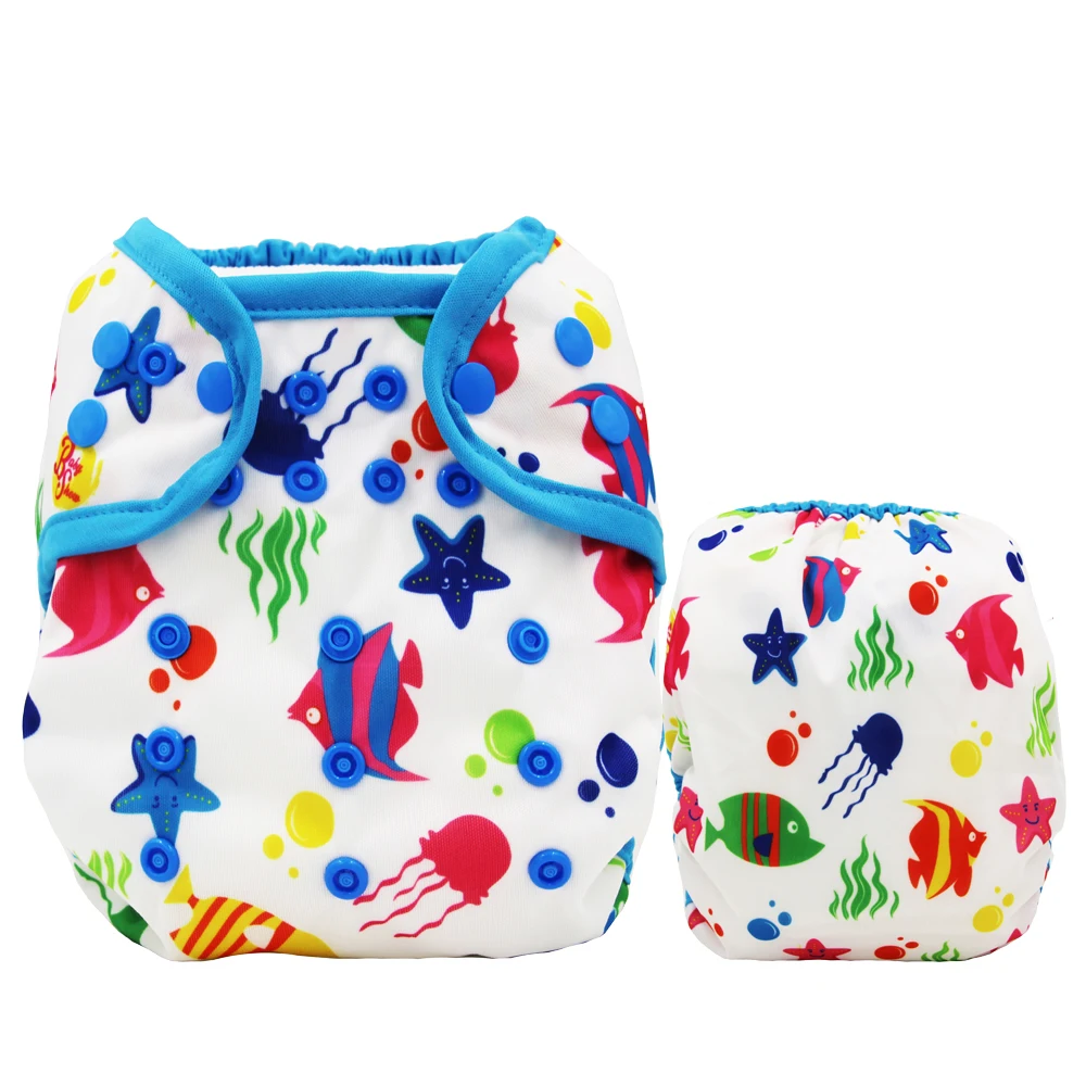 VEJYO многоразовые тканевые подгузники с карманами все в одном размере моющиеся